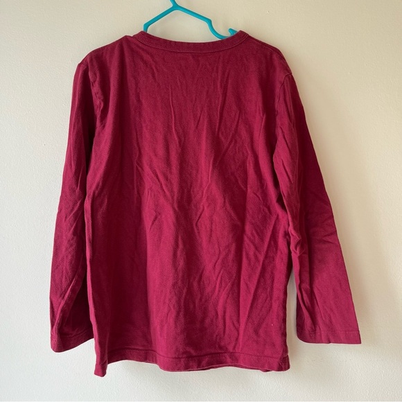 🌼 5/$25 The Children’s Place Boys Long Sleeve Hockey Dude Graphic Tee 7/8 Sports - Picture 8 of 8